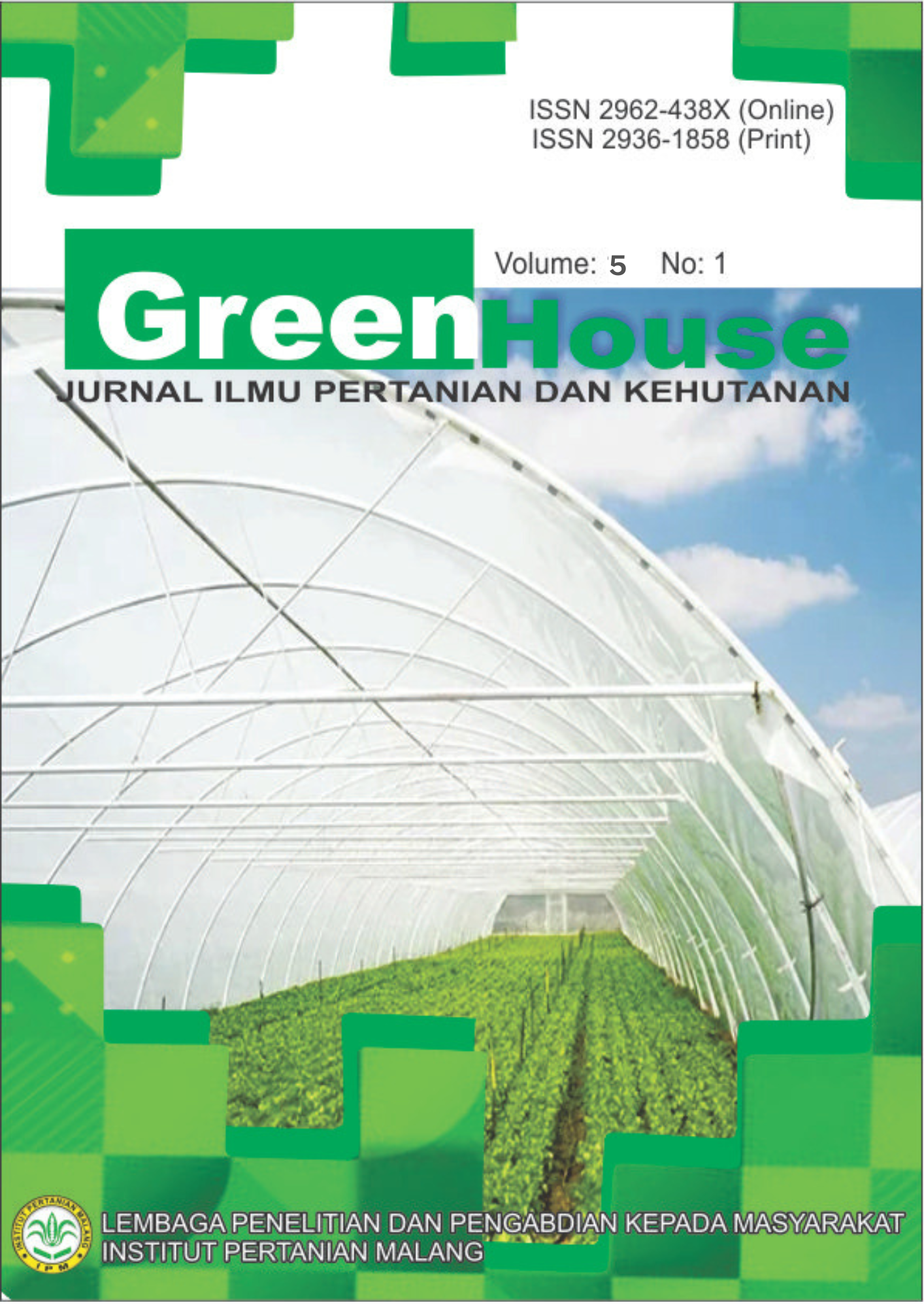 					View Vol. 5 No. 1 (2026): Jurnal Green House
				